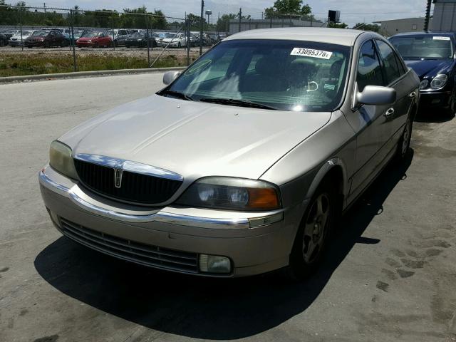 1LNHM87A81Y727373 - 2001 LINCOLN LS Qəhvəyi foto 2