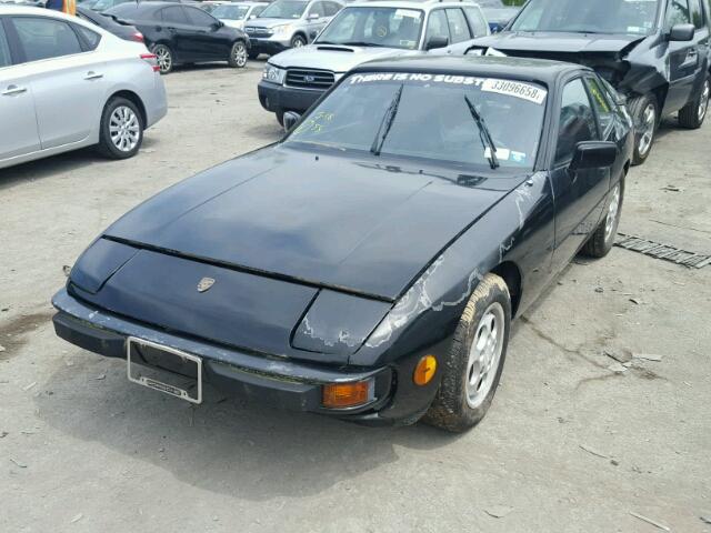 WP0AA0928HN453691 - 1987 PORSCHE 924 S BLACK photo 2