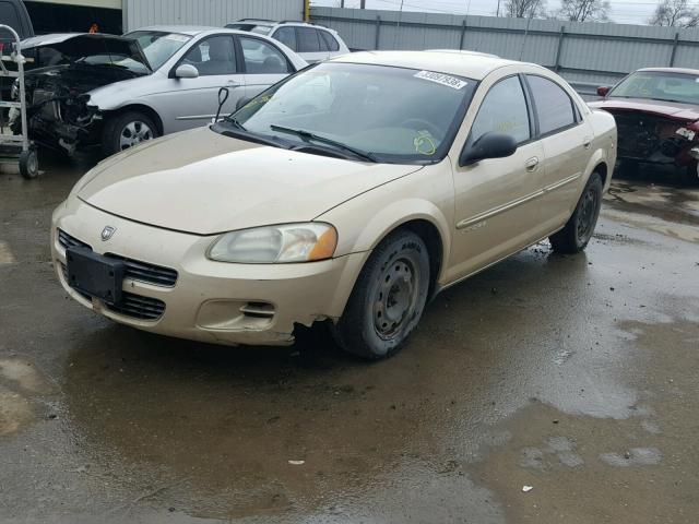 1B3EJ46X41N664239 - 2001 DODGE STRATUS SE GOLD photo 2