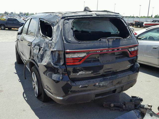 1C4RDHDG2GC455491 - 2016 DODGE DURANGO LI BLACK photo 3