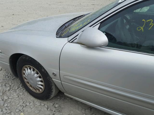 1G4HP54K014162742 - 2001 BUICK LESABRE CU GRAY photo 9