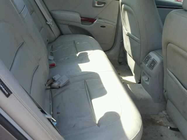 KMHFC46F76A131560 - 2006 HYUNDAI AZERA SE GRAY photo 6