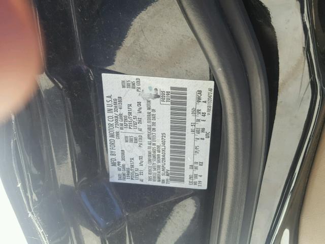 5LMPU28A0XLJ40725 - 1999 LINCOLN NAVIGATOR BLACK photo 10