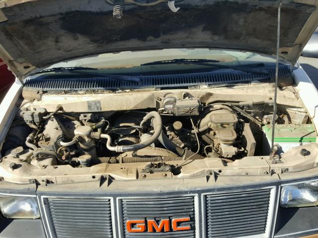 1GKDM15Z1KB518939 - 1989 GMC SAFARI TAN photo 7