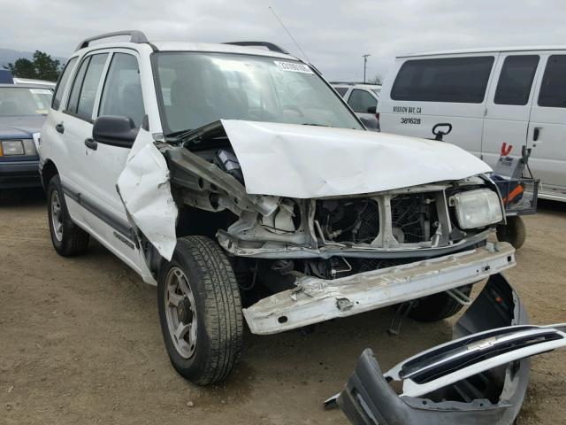 2CNBJ13C3Y6930765 - 2000 CHEVROLET TRACKER WHITE photo 1