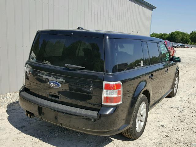 2FMDK51C79BA03261 - 2009 FORD FLEX SE BLACK photo 4