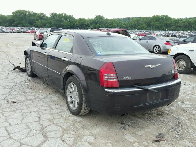 2C3JA63H15H522715 - 2005 CHRYSLER 300C BURGUNDY photo 3