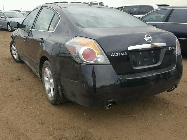 1N4AL21E18C287639 - 2008 NISSAN ALTIMA 2.5 BLACK photo 3