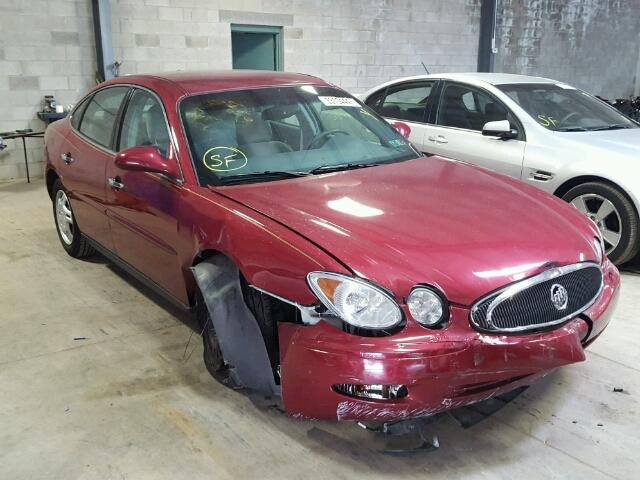 2G4WC582261115454 - 2006 BUICK LACROSSE C MAROON photo 1