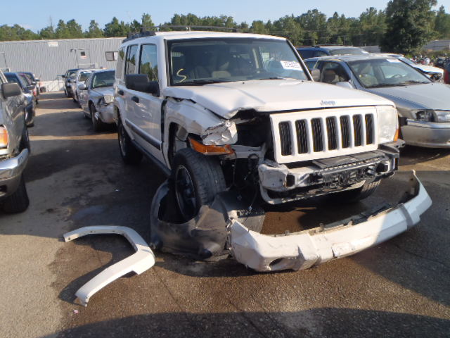 1J8HH48K66C199483 - 2006 JEEP COMMANDER WHITE photo 1