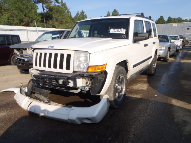 1J8HH48K66C199483 - 2006 JEEP COMMANDER WHITE photo 2