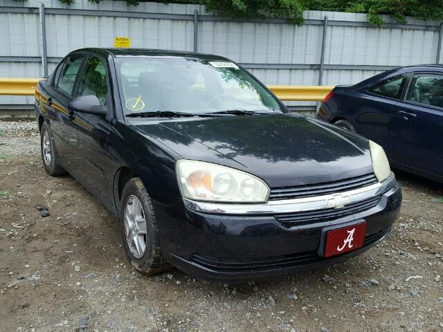 1G1ZT54834F180033 - 2004 CHEVROLET MALIBU LS BLACK photo 1