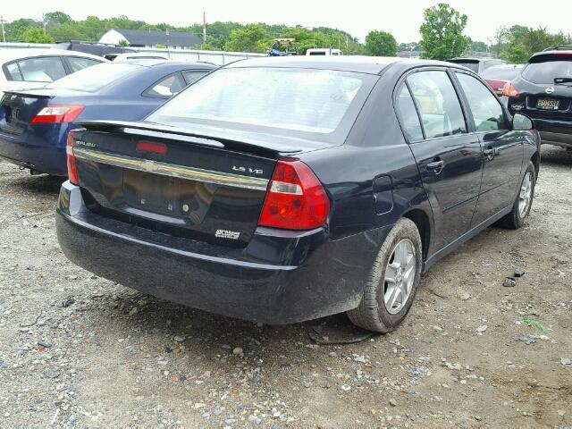 1G1ZT54834F180033 - 2004 CHEVROLET MALIBU LS 黑色 照片 4