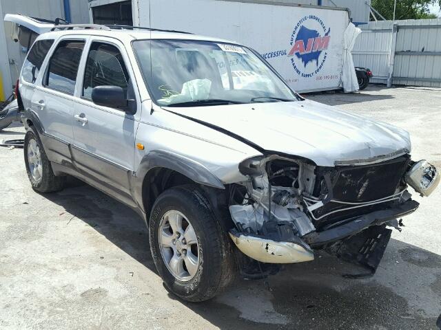 4F2YZ04163KM23136 - 2003 MAZDA TRIBUTE SILVER photo 1