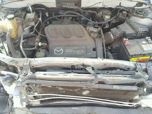 4F2YZ04163KM23136 - 2003 MAZDA TRIBUTE SILVER photo 7