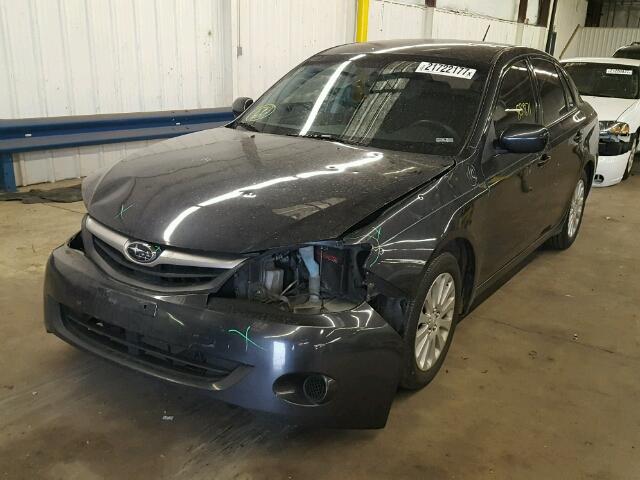 JF1GE6B60AH503203 - 2010 SUBARU IMPREZA 2. GRAY photo 2