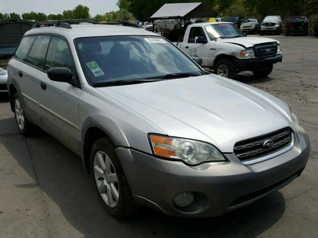 4S4BP61C567328090 - 2006 SUBARU LEGACY OUT SILVER photo 1