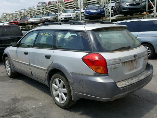 4S4BP61C567328090 - 2006 SUBARU LEGACY OUT SILVER photo 3