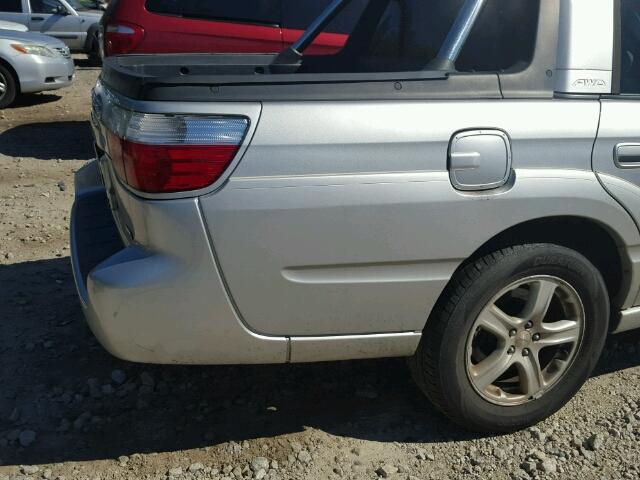 4S4BT61CX37110251 - 2003 SUBARU BAJA GRAY photo 10