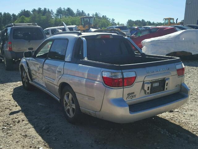 4S4BT61CX37110251 - 2003 SUBARU BAJA GRAY photo 3