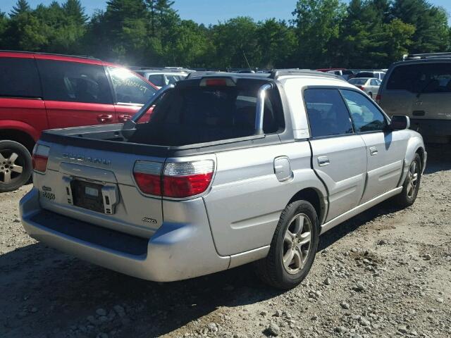 4S4BT61CX37110251 - 2003 SUBARU BAJA GRAY photo 4