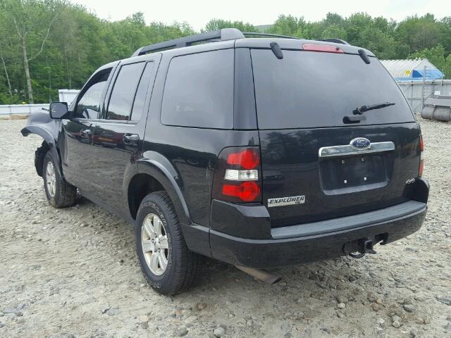 1FMEU73EX9UA39335 - 2009 FORD EXPLORER X BLACK photo 3