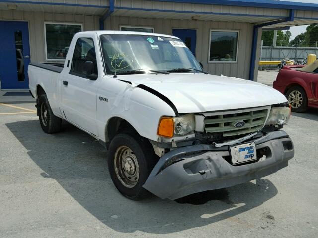 1FTYR10U13TA23940 - 2003 FORD RANGER WHITE photo 1