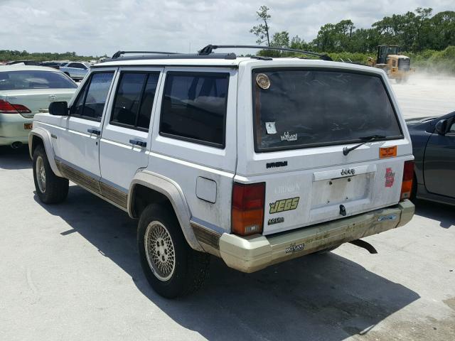 1J4FT78S2SL537108 - 1995 JEEP CHEROKEE C WHITE photo 3