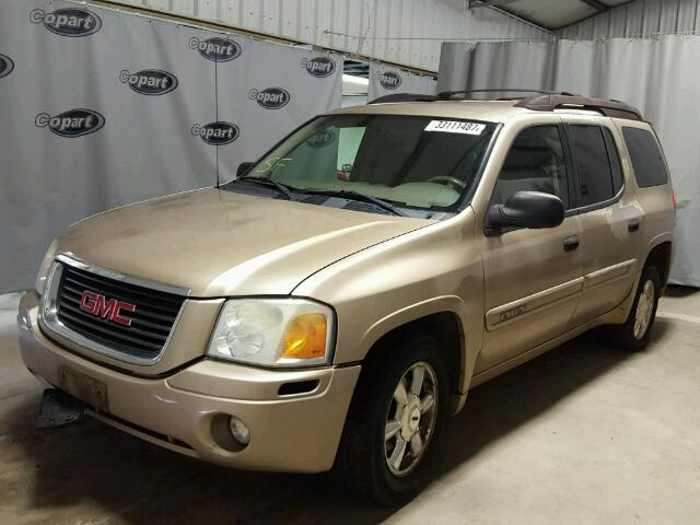 1GKES16S646238697 - 2004 GMC ENVOY XL GOLD photo 2