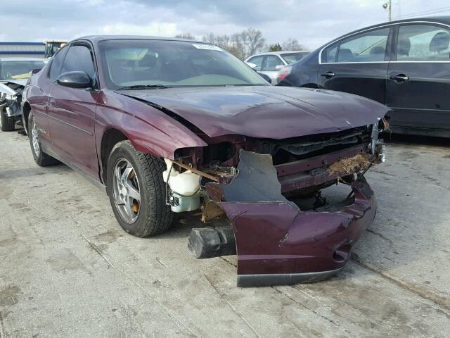 2G1WW12E139192569 - 2003 CHEVROLET MONTE CARL 栗色 照片 1