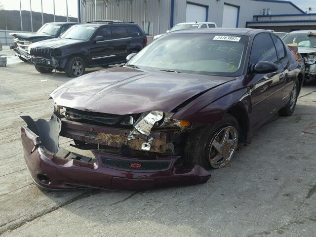 2G1WW12E139192569 - 2003 CHEVROLET MONTE CARL 栗色 照片 2