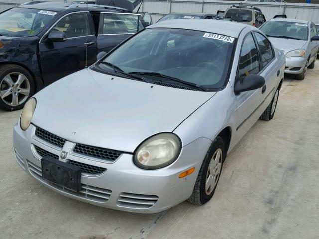 1B3ES26C03D236790 - 2003 DODGE NEON SE SILVER photo 2