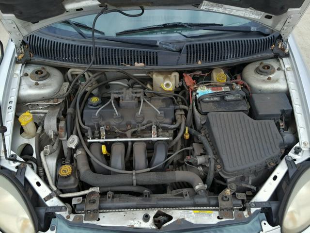 1B3ES26C03D236790 - 2003 DODGE NEON SE SILVER photo 7