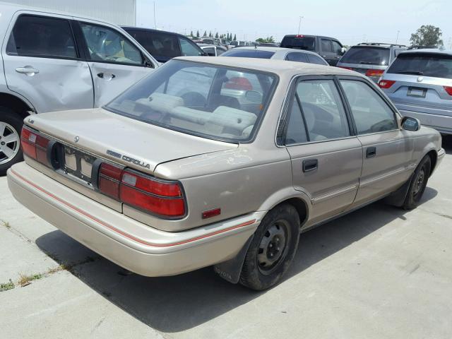 1NXAE97A6MZ239538 - 1991 TOYOTA COROLLA LE 棕色 照片 4