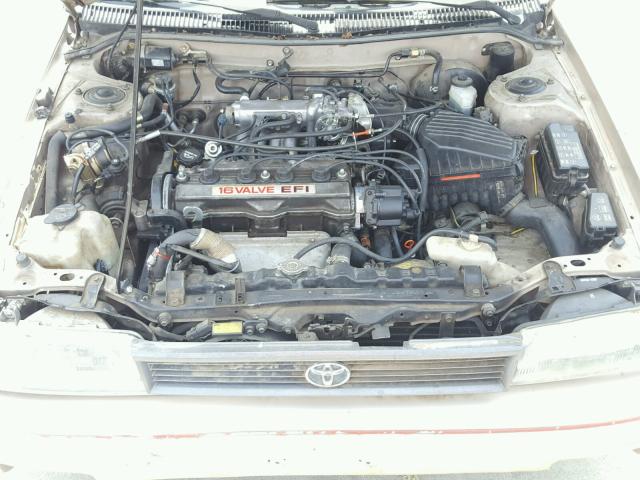 1NXAE97A6MZ239538 - 1991 TOYOTA COROLLA LE 棕色 照片 7
