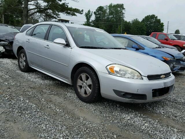 2G1WB5EK5A1183616 - 2010 CHEVROLET IMPALA LT SILVER photo 1