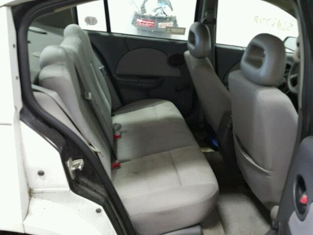 1G8AJ55F86Z152084 - 2006 SATURN ION LEVEL WHITE photo 6