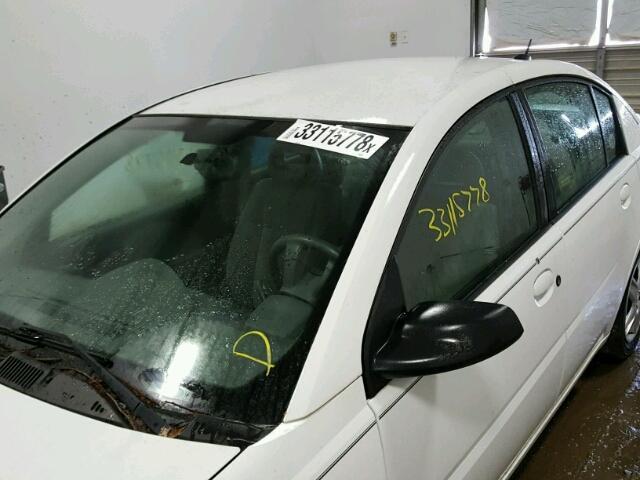 1G8AJ55F86Z152084 - 2006 SATURN ION LEVEL WHITE photo 9