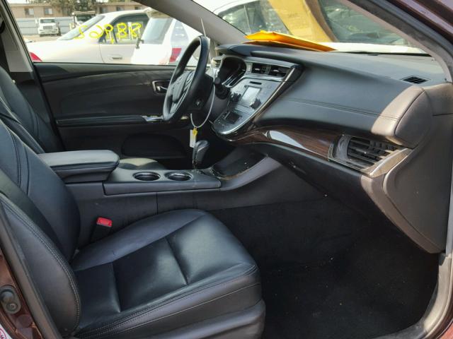 4T1BK1EB8EU109790 - 2014 TOYOTA AVALON BAS 勃艮第红 照片 5