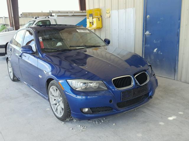 WBAPH77559NM46840 - 2009 BMW 328 I BLUE photo 1