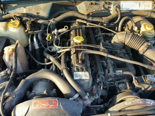 1J4FJ78S4TL302846 - 1996 JEEP CHEROKEE C GREEN photo 7