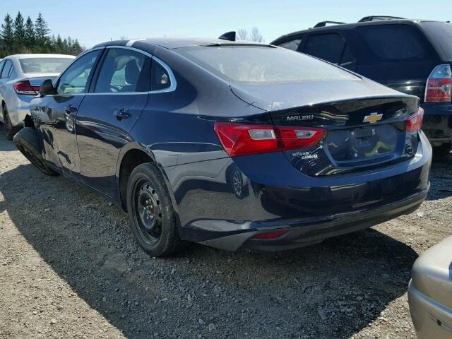 1G1ZB5STXHF270702 - 2017 CHEVROLET MALIBU LS 蓝色 照片 3