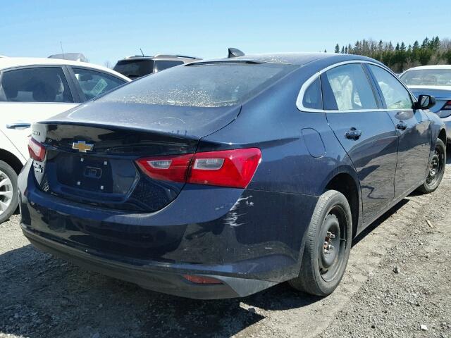 1G1ZB5STXHF270702 - 2017 CHEVROLET MALIBU LS 蓝色 照片 4