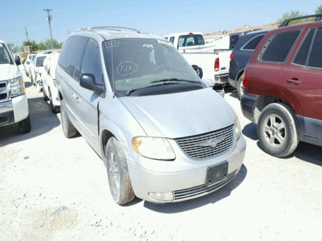 2C8GP64L93R239279 - 2003 CHRYSLER TOWN & COU SILVER photo 1