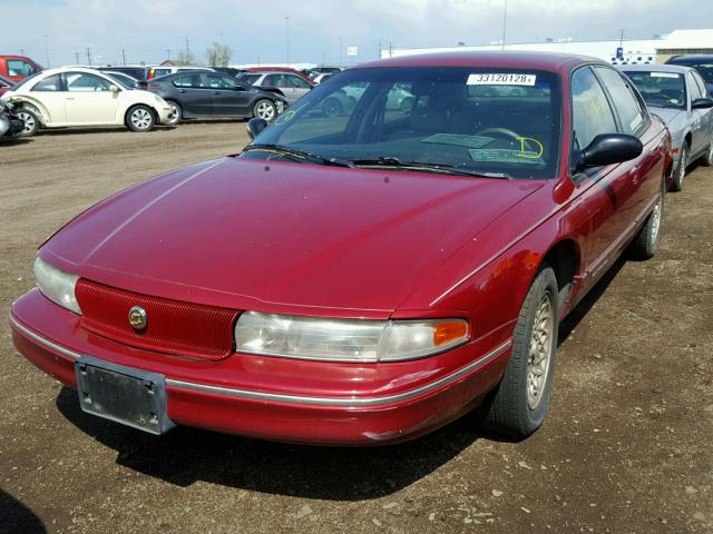 2C3HC56F7VH773414 - 1997 CHRYSLER LHS BURGUNDY photo 2