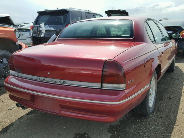 2C3HC56F7VH773414 - 1997 CHRYSLER LHS BURGUNDY photo 4