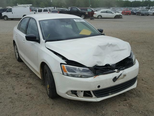 3VW2K7AJ1BM365786 - 2011 VOLKSWAGEN JETTA BASE 白色 照片 1