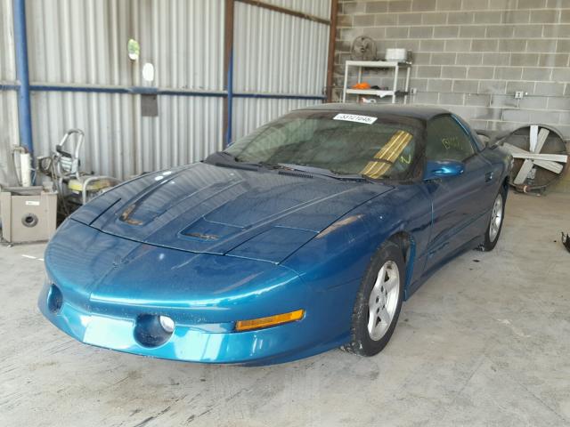 2G2FV22P7S2255865 - 1995 PONTIAC FIREBIRD F TURQUOISE photo 2