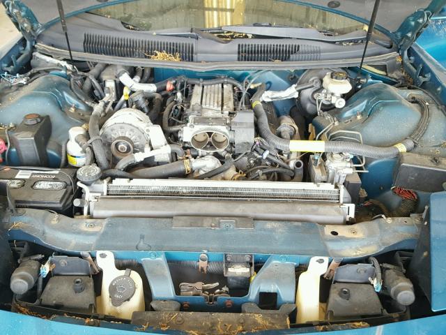 2G2FV22P7S2255865 - 1995 PONTIAC FIREBIRD F TURQUOISE photo 7