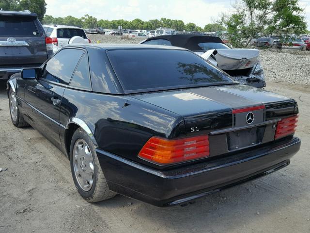 WDBFA63E0RF104076 - 1994 MERCEDES-BENZ SL 320 BLACK photo 3